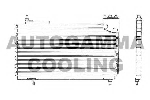AUTOGAMMA 101837 Конденсатор, кондиционер