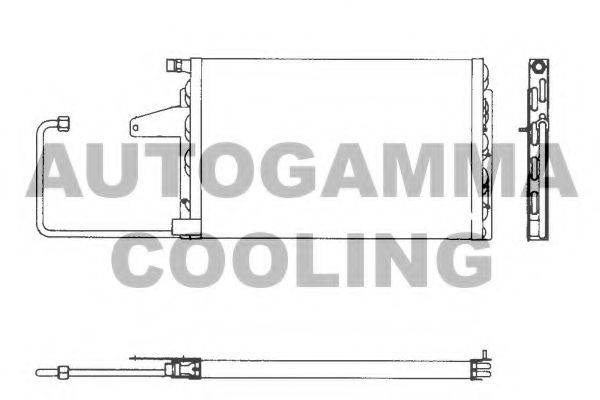 AUTOGAMMA 101840 Конденсатор, кондиционер