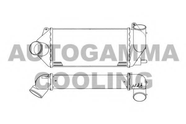 AUTOGAMMA 101921 Интеркулер