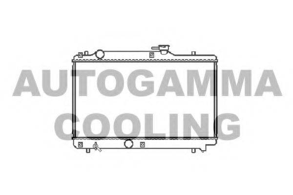 AUTOGAMMA 102320 Радиатор, охлаждение двигателя