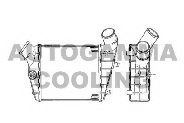 AUTOGAMMA 102391 Интеркулер