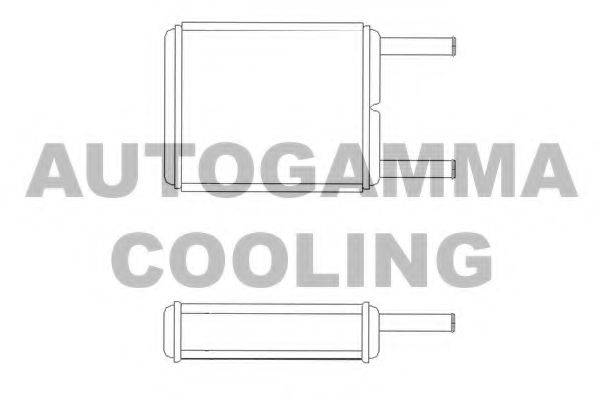 AUTOGAMMA 102449 Теплообменник, отопление салона