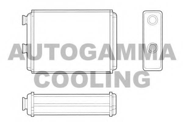 AUTOGAMMA 102463 Теплообменник, отопление салона