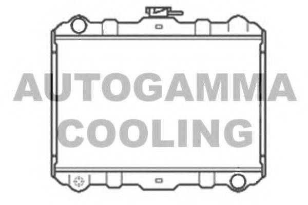 AUTOGAMMA 102533 Радиатор, охлаждение двигателя