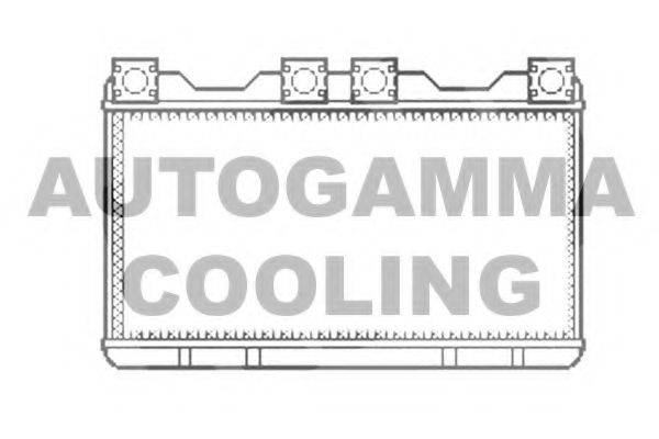 AUTOGAMMA 102546 Теплообменник, отопление салона