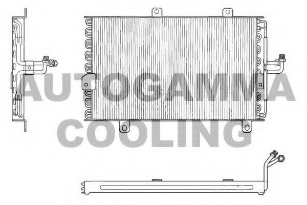 AUTOGAMMA 102569 Конденсатор, кондиционер