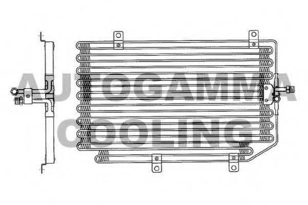 AUTOGAMMA 102594 Конденсатор, кондиционер