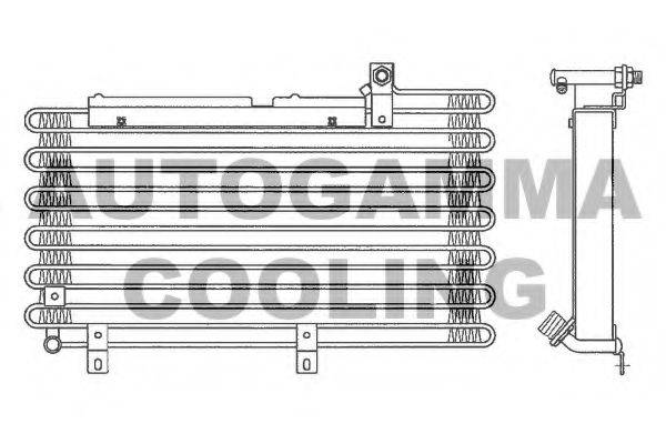 AUTOGAMMA 102598 Конденсатор, кондиционер