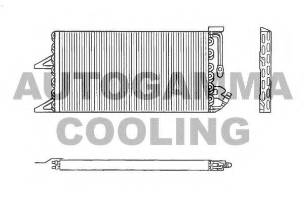 AUTOGAMMA 102637 Конденсатор, кондиционер