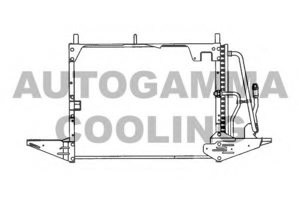 AUTOGAMMA 102650 Конденсатор, кондиционер