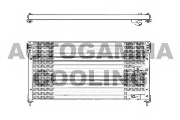 AUTOGAMMA 102659 Конденсатор, кондиционер