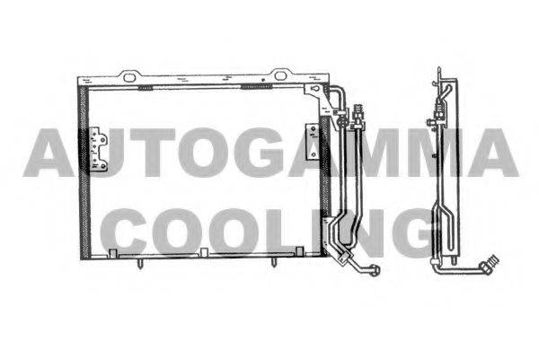 AUTOGAMMA 102699 Конденсатор, кондиционер