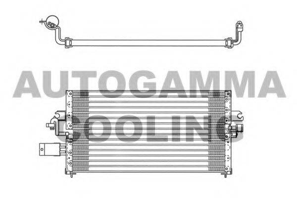 AUTOGAMMA 102725 Конденсатор, кондиционер