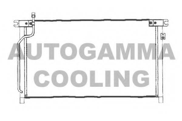 AUTOGAMMA 102729 Конденсатор, кондиционер