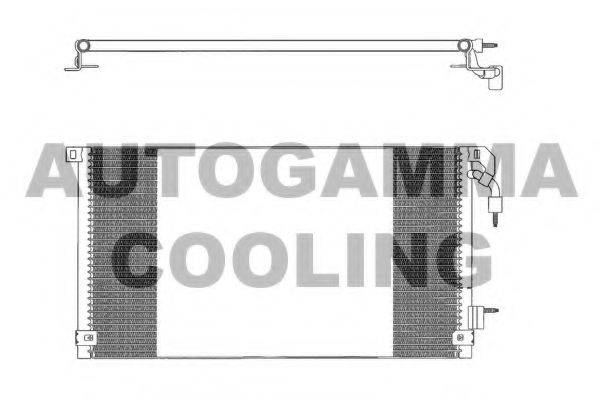 AUTOGAMMA 102747 Конденсатор, кондиционер