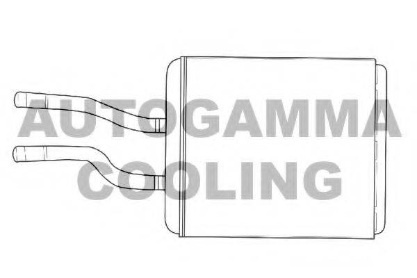 AUTOGAMMA 103009 Теплообменник, отопление салона