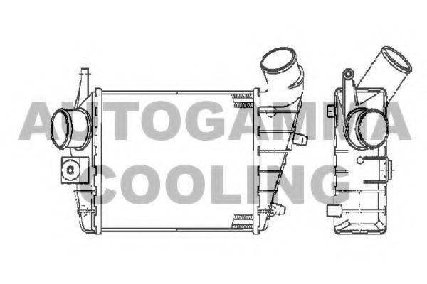 AUTOGAMMA 103011 Интеркулер