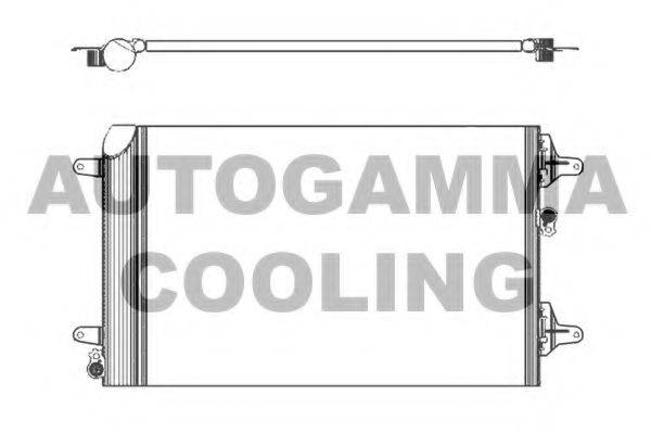 AUTOGAMMA 103151 Конденсатор, кондиционер