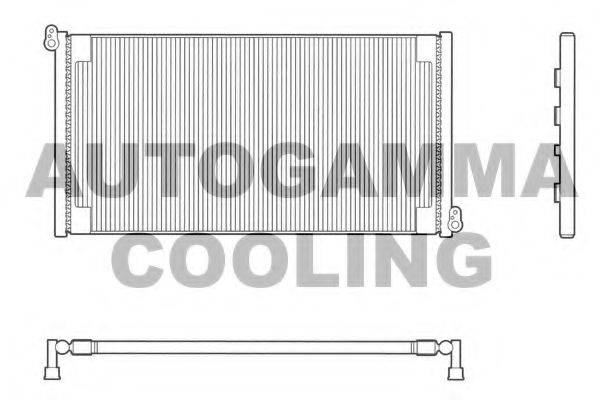 AUTOGAMMA 103194 Конденсатор, кондиционер