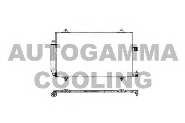 AUTOGAMMA 103225 Конденсатор, кондиционер