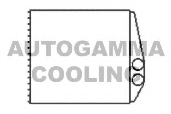 AUTOGAMMA 103240 Теплообменник, отопление салона