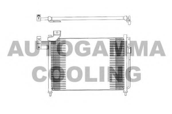 AUTOGAMMA 103314 Конденсатор, кондиционер