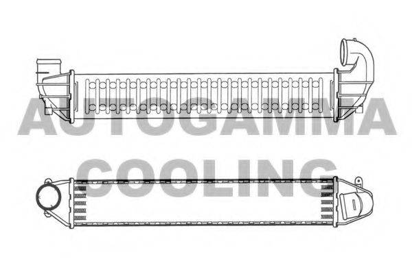 AUTOGAMMA 103328 Интеркулер