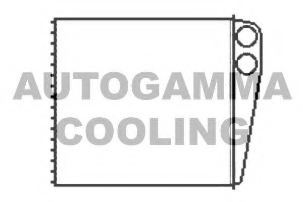 AUTOGAMMA 103542 Теплообменник, отопление салона
