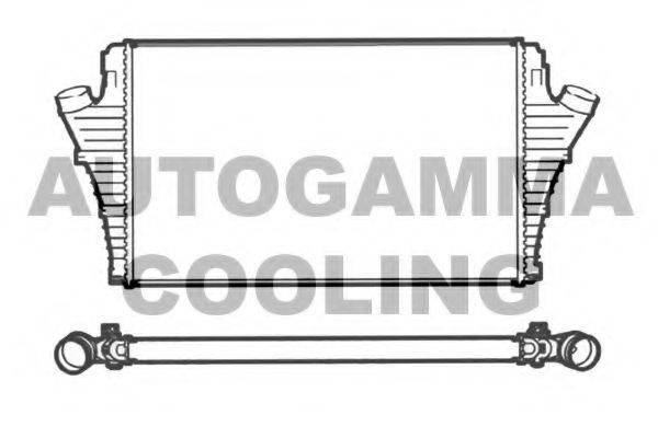 AUTOGAMMA 103661 Интеркулер