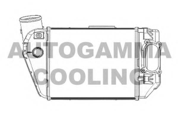 AUTOGAMMA 103774 Интеркулер