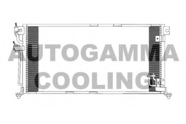 AUTOGAMMA 103833 Конденсатор, кондиционер