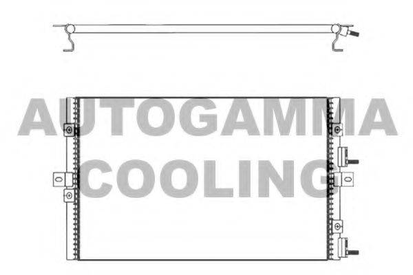 AUTOGAMMA 103834 Конденсатор, кондиционер