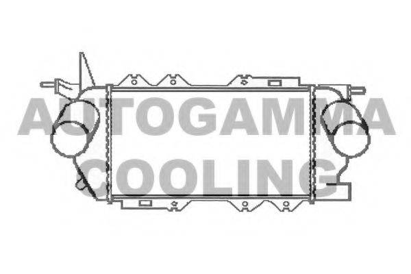 AUTOGAMMA 103856 Интеркулер