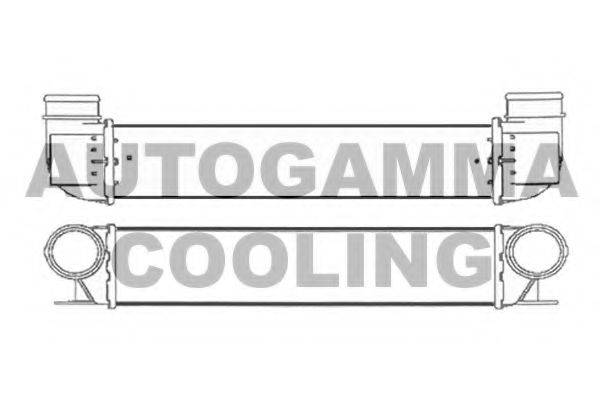 AUTOGAMMA 103897 Интеркулер