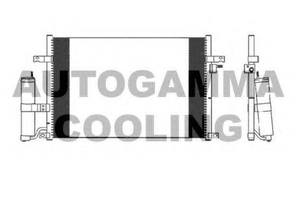 AUTOGAMMA 103903 Конденсатор, кондиционер