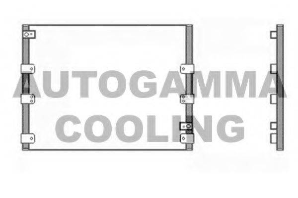 AUTOGAMMA 104001 Конденсатор, кондиционер