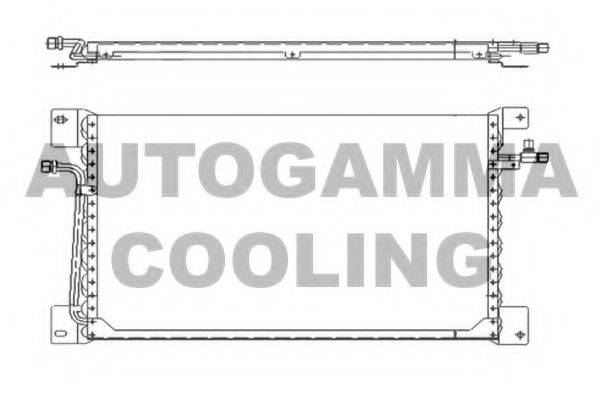 AUTOGAMMA 104019 Конденсатор, кондиционер
