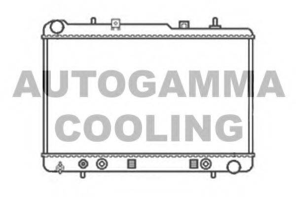 AUTOGAMMA 104131 Радиатор, охлаждение двигателя