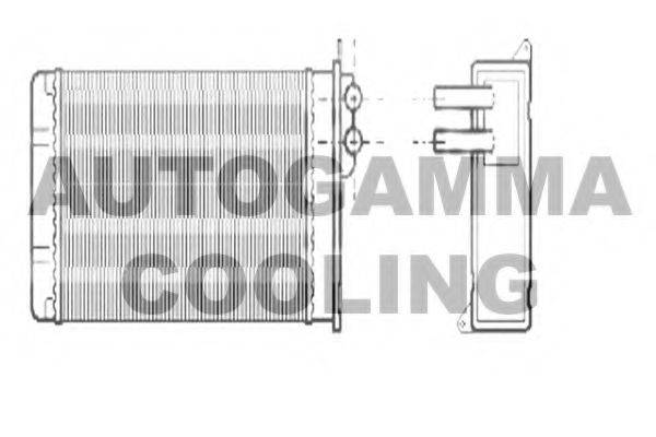 AUTOGAMMA 104243 Теплообменник, отопление салона