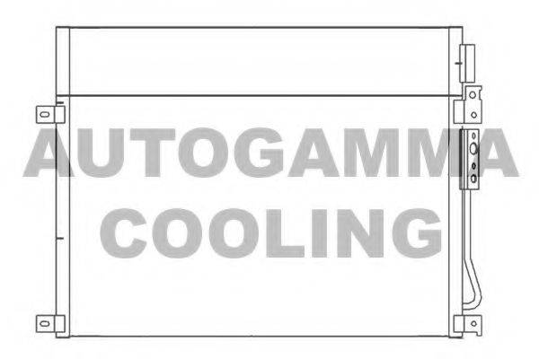 AUTOGAMMA 104906 Конденсатор, кондиционер