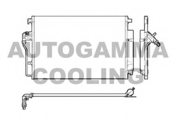 AUTOGAMMA 104912 Конденсатор, кондиционер