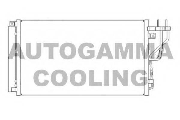 AUTOGAMMA 105077 Конденсатор, кондиционер