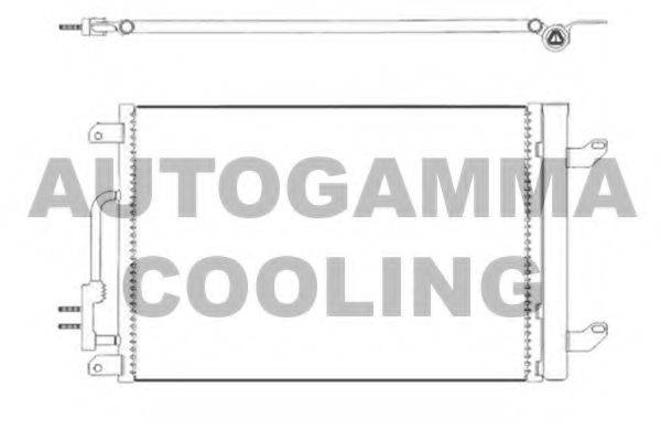 AUTOGAMMA 105202 Конденсатор, кондиционер
