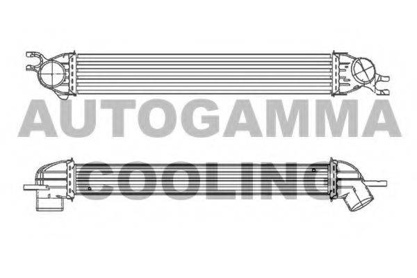 AUTOGAMMA 105252 Интеркулер