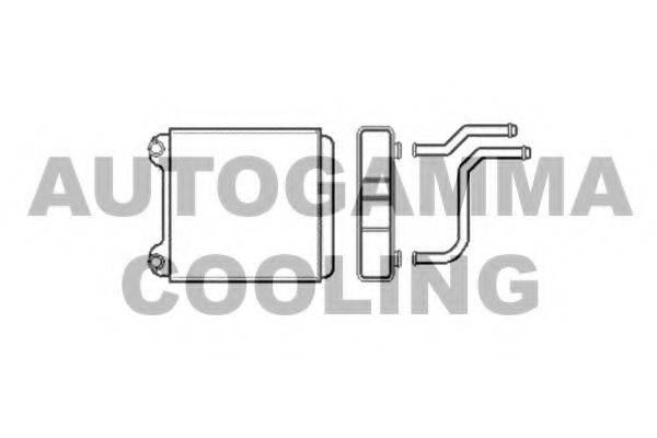 AUTOGAMMA 105268 Теплообменник, отопление салона