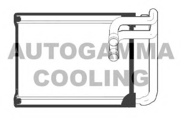 AUTOGAMMA 105276 Теплообменник, отопление салона