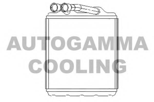 AUTOGAMMA 105282 Теплообменник, отопление салона