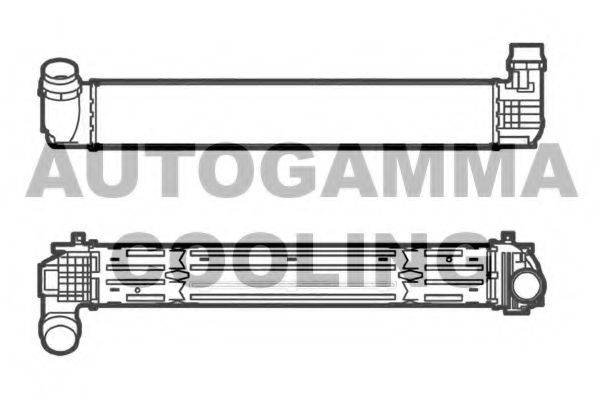 AUTOGAMMA 105339 Интеркулер