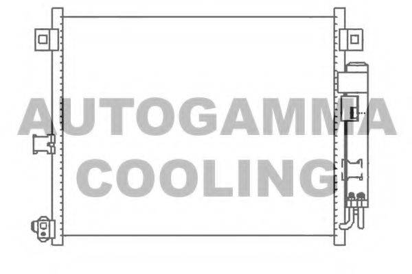 AUTOGAMMA 105342 Конденсатор, кондиционер