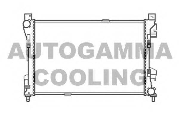 AUTOGAMMA 105436 Радиатор, охлаждение двигателя